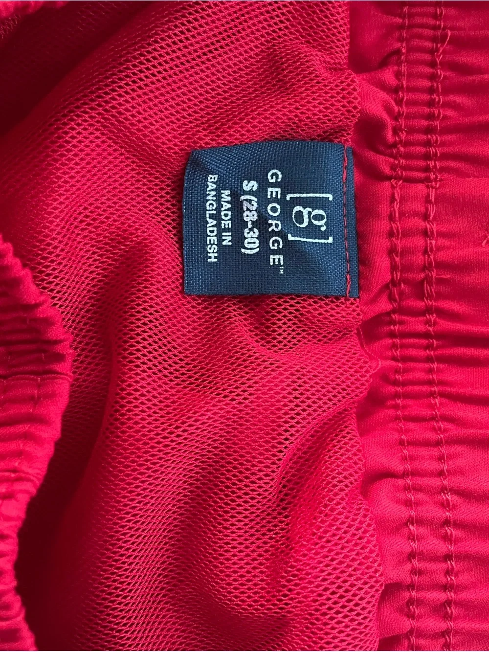 George Bright Red Women's Drawstring Bermuda Shorts